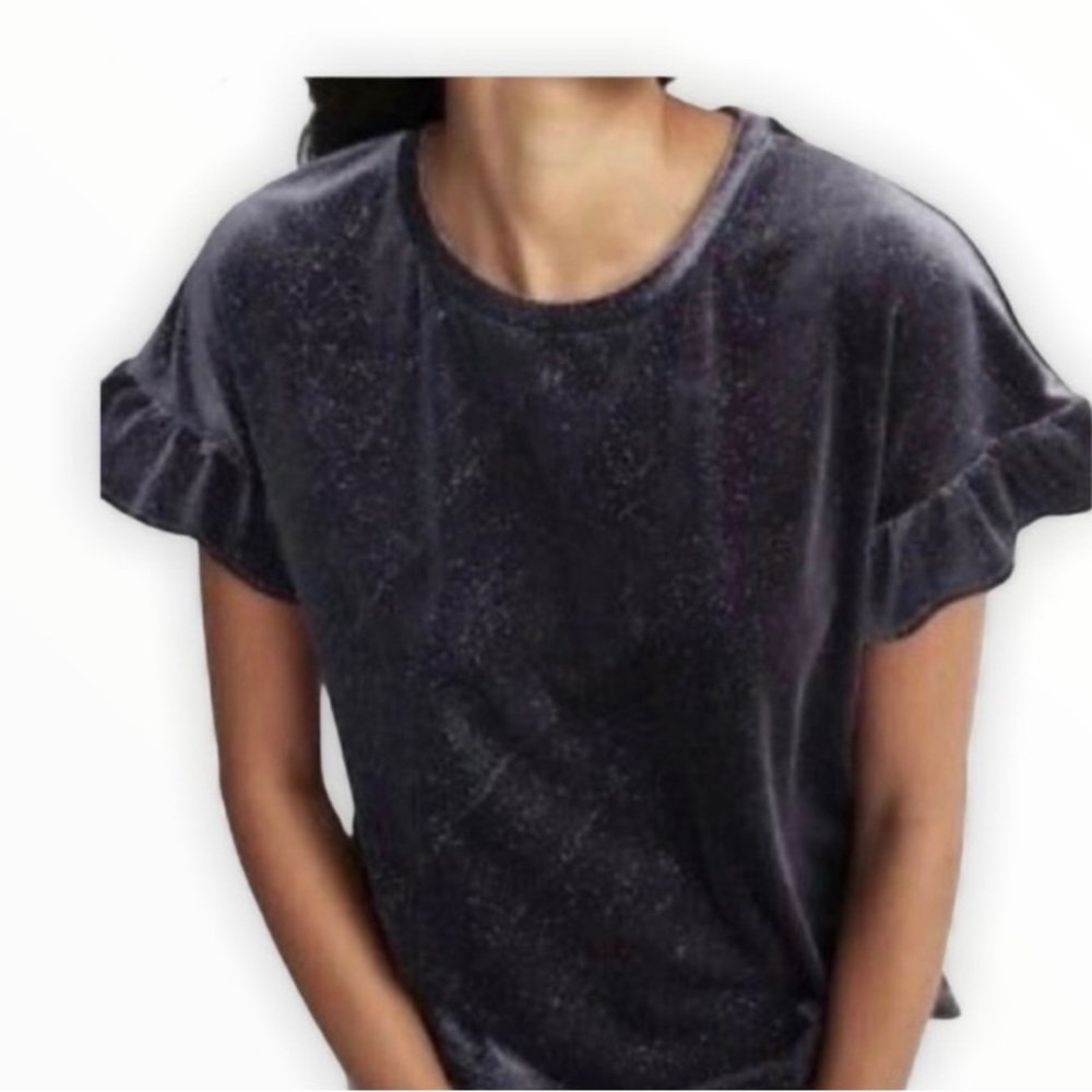 Old Navy Velour Top Sz XXL